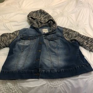 Jessica Simpson Jean jacket plus size 1X